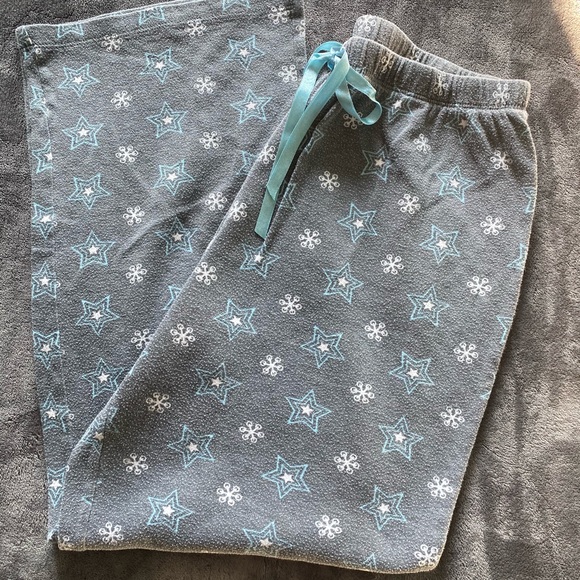 croft & barrow Other - Grey Snowflake PJ Pants